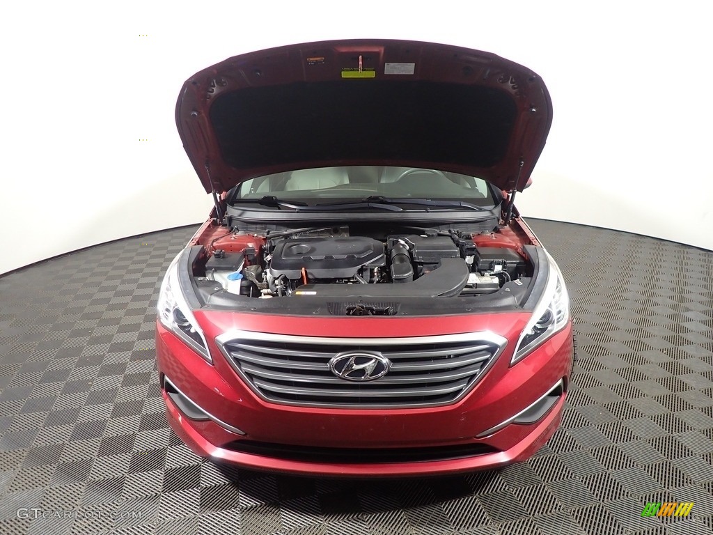 2016 Sonata SE - Venetian Red / Gray photo #5