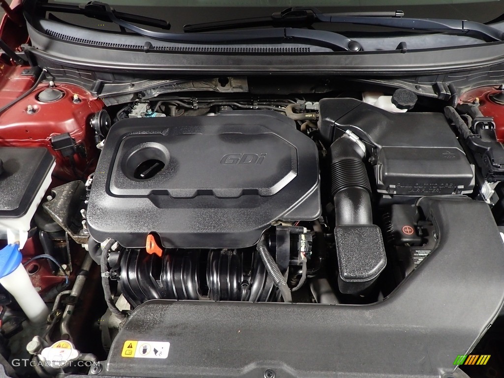 2016 Sonata SE - Venetian Red / Gray photo #6
