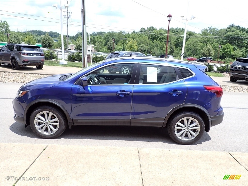 Caspian Blue Metallic 2019 Nissan Rogue Sport SV AWD Exterior Photo #146294177