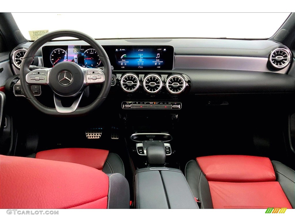 2020 A 220 Sedan - Cosmos Black Metallic / Classic Red/Black photo #15