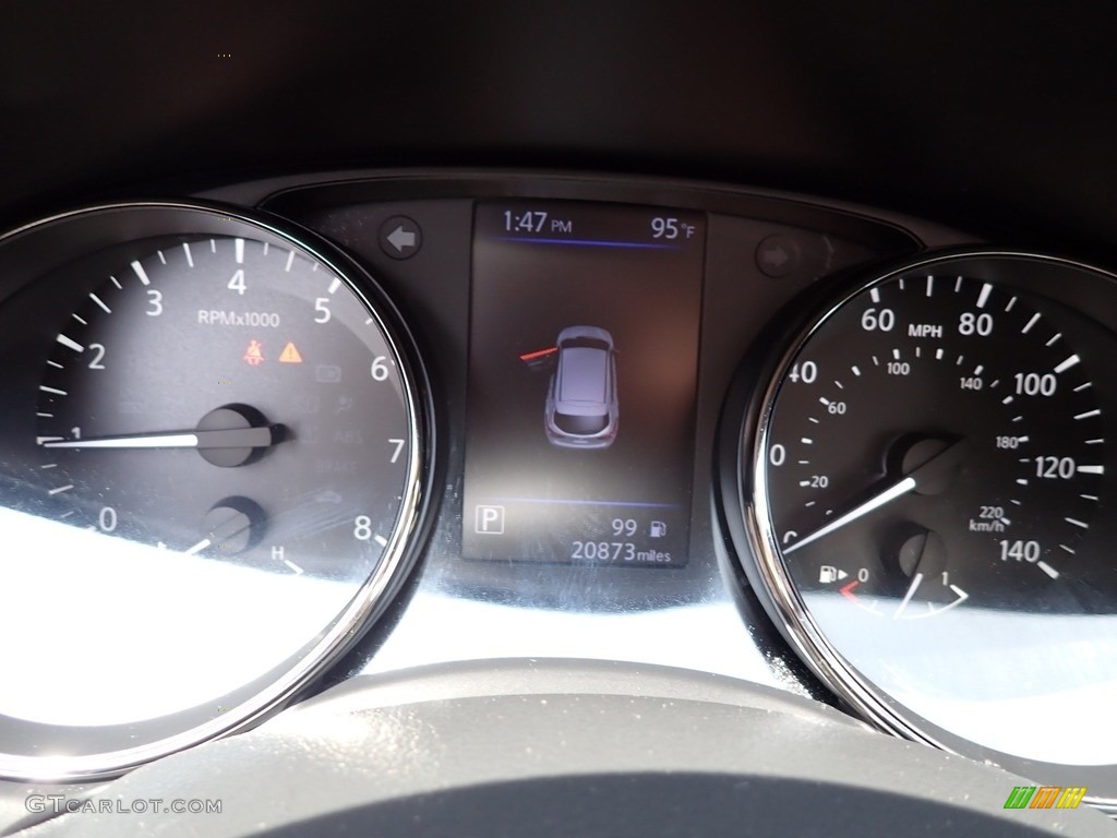 2019 Nissan Rogue Sport SV AWD Gauges Photo #146294471