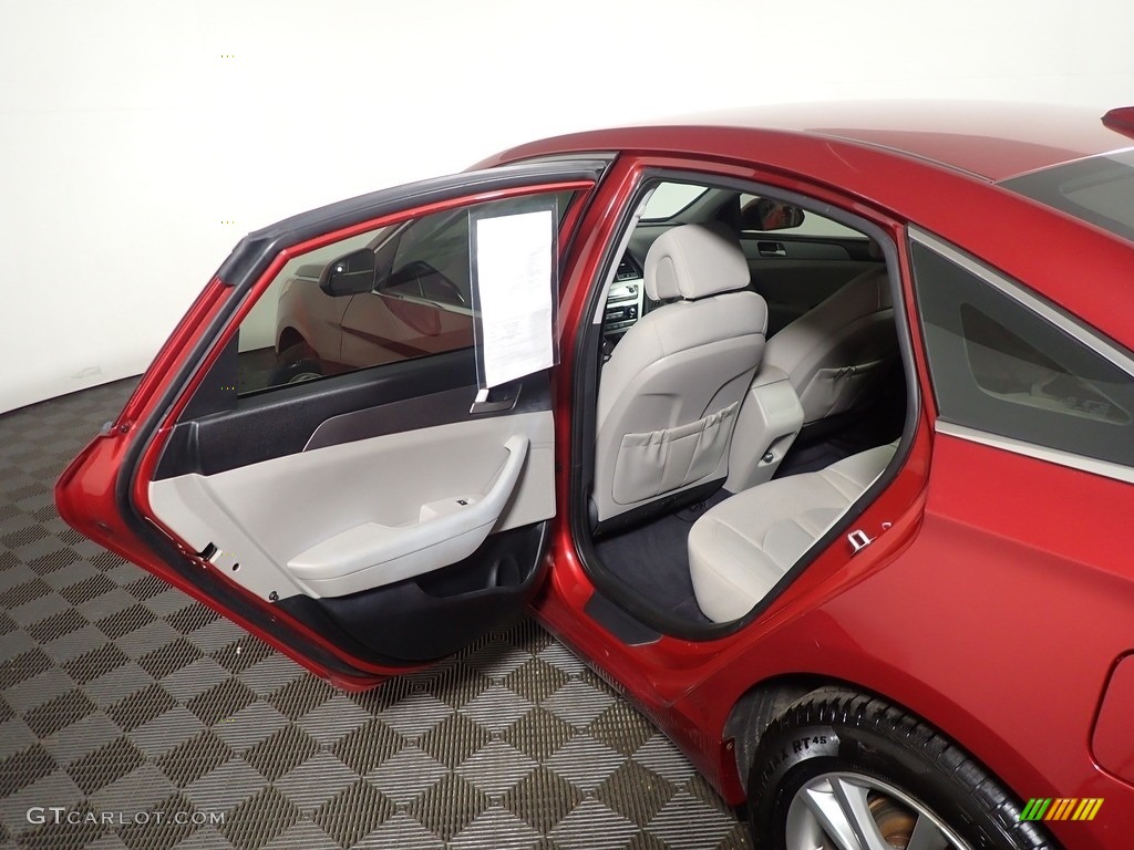 2016 Sonata SE - Venetian Red / Gray photo #29
