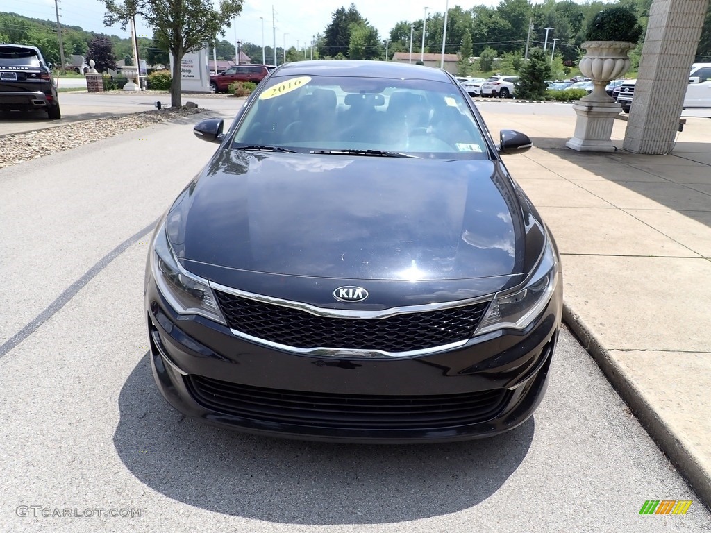 2016 Optima LX - Ebony Black / Gray photo #3