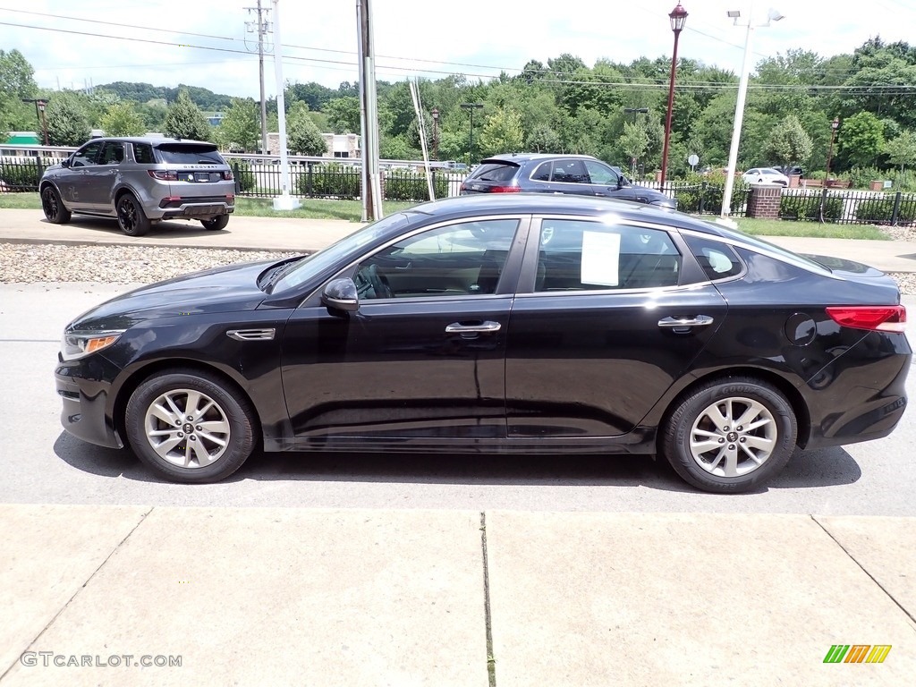 Ebony Black 2016 Kia Optima LX Exterior Photo #146294648