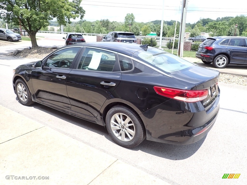 2016 Optima LX - Ebony Black / Gray photo #6