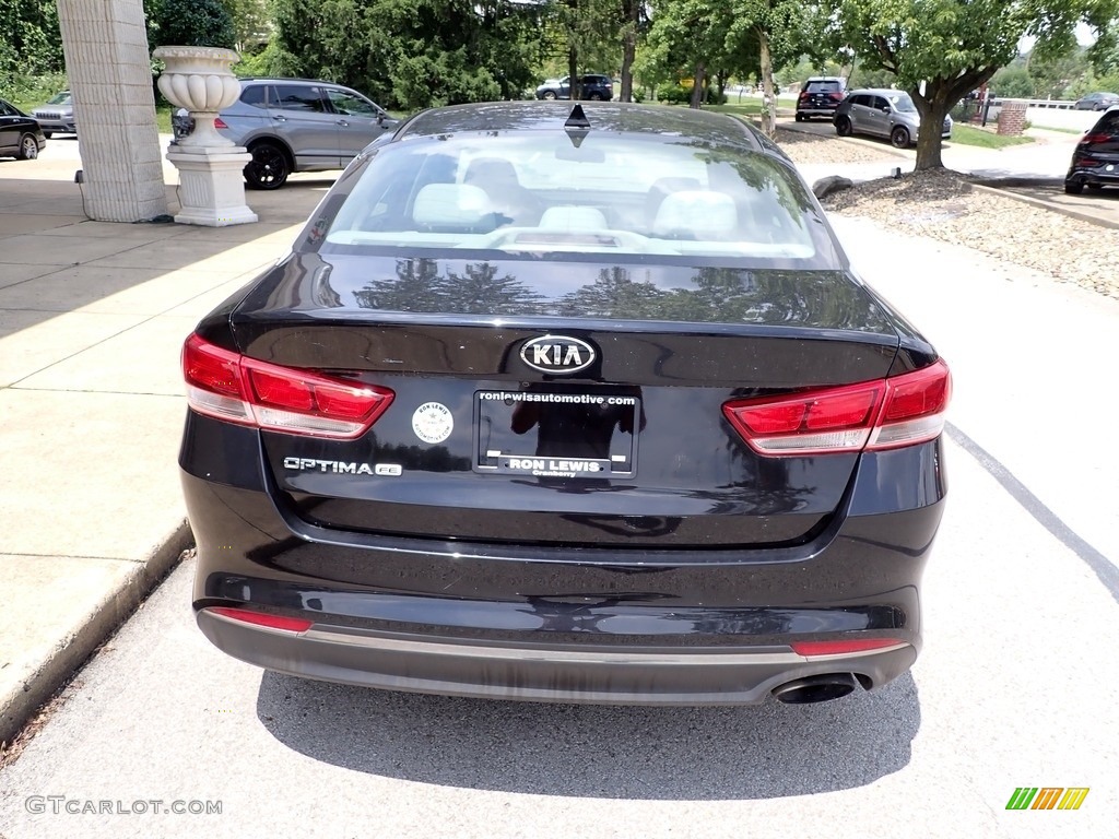 2016 Optima LX - Ebony Black / Gray photo #7