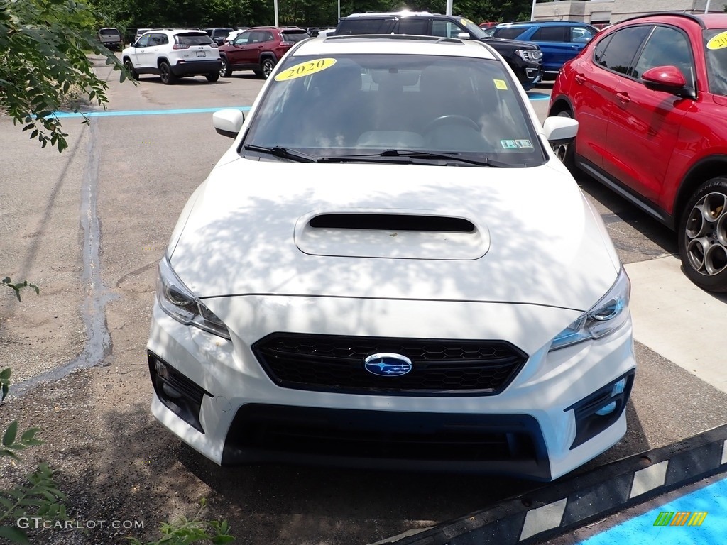 2020 WRX Premium - Crystal White Pearl / Carbon Black photo #2