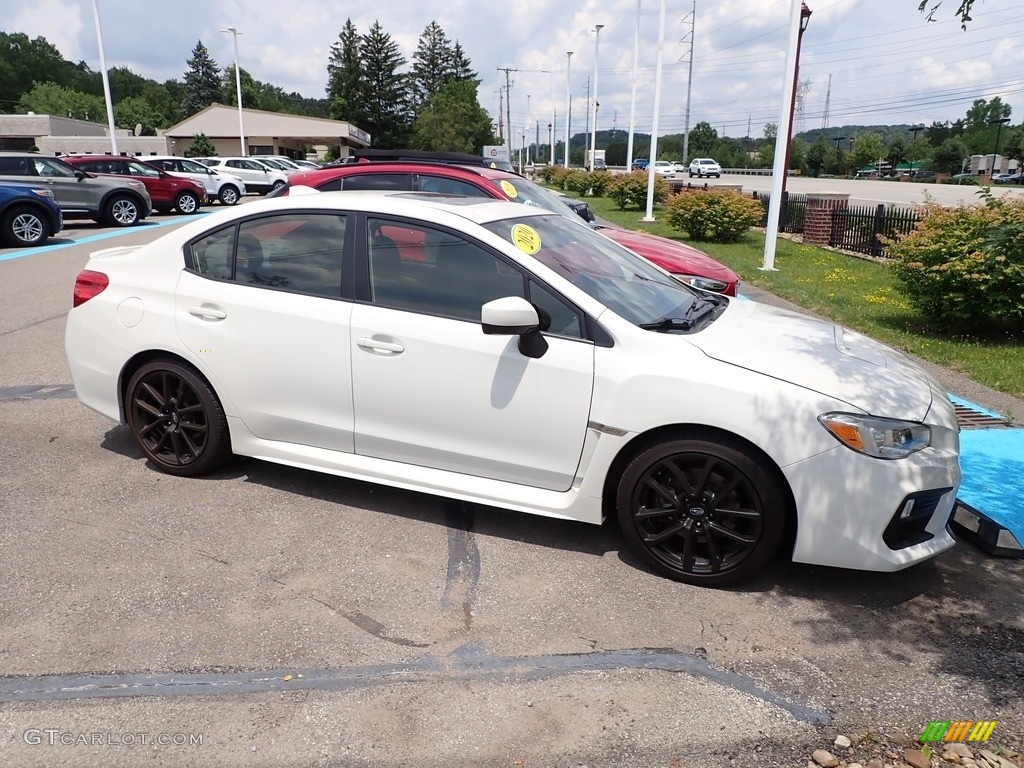 Crystal White Pearl 2020 Subaru WRX Premium Exterior Photo #146295014