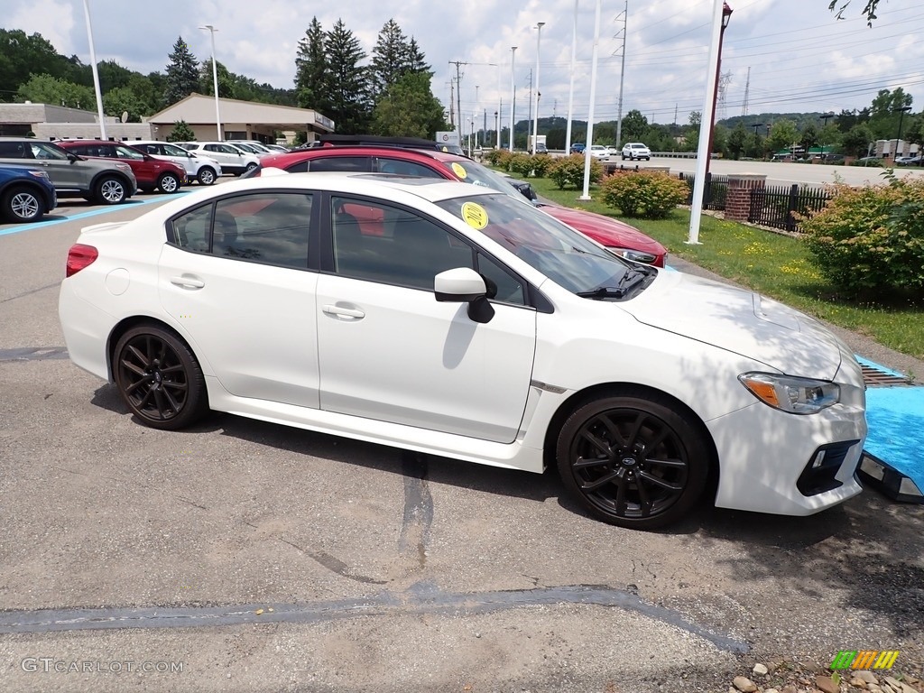 2020 WRX Premium - Crystal White Pearl / Carbon Black photo #3