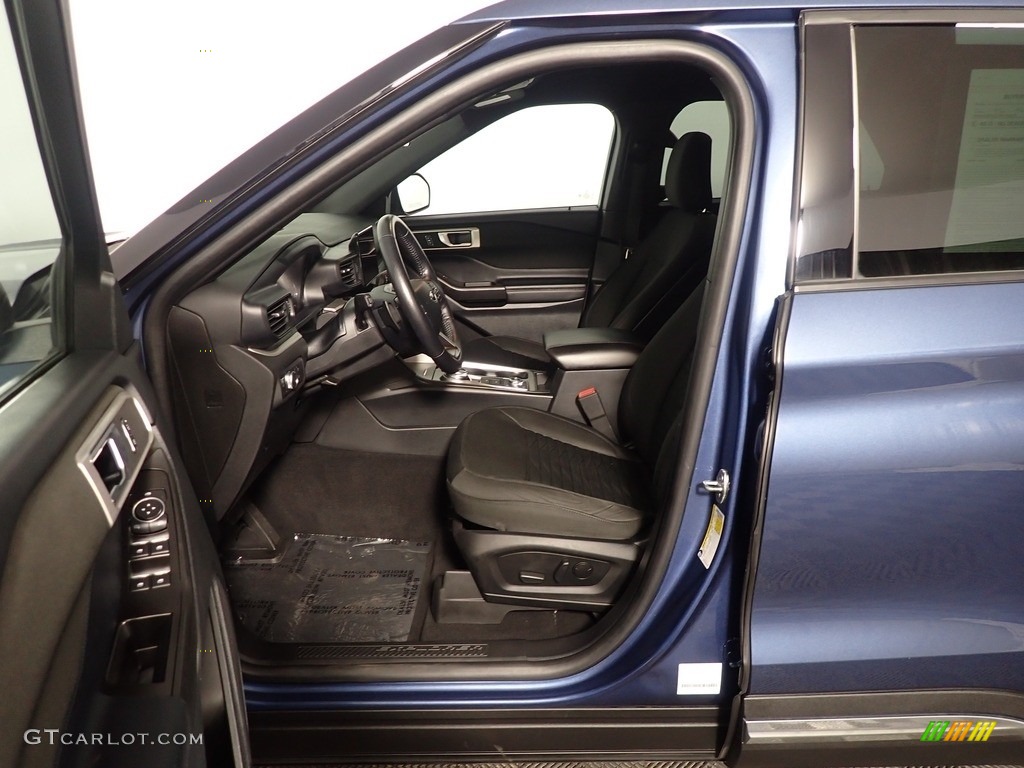 2020 Explorer XLT 4WD - Blue Metallic / Ebony photo #20