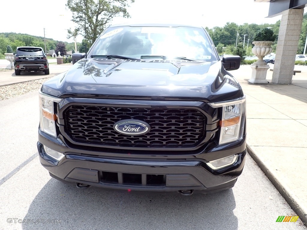 2021 F150 STX SuperCrew 4x4 - Agate Black / Black photo #2