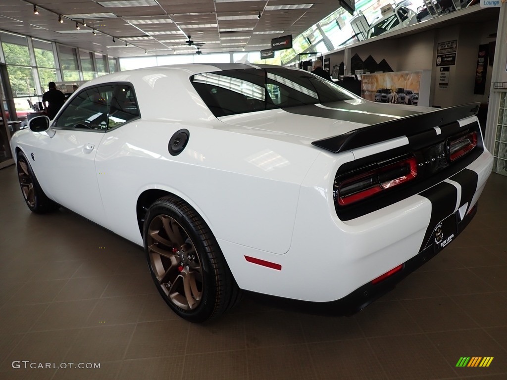 2023 Challenger SRT Hellcat JailBreak - White Knuckle / Hammer Head Gray/Black photo #3