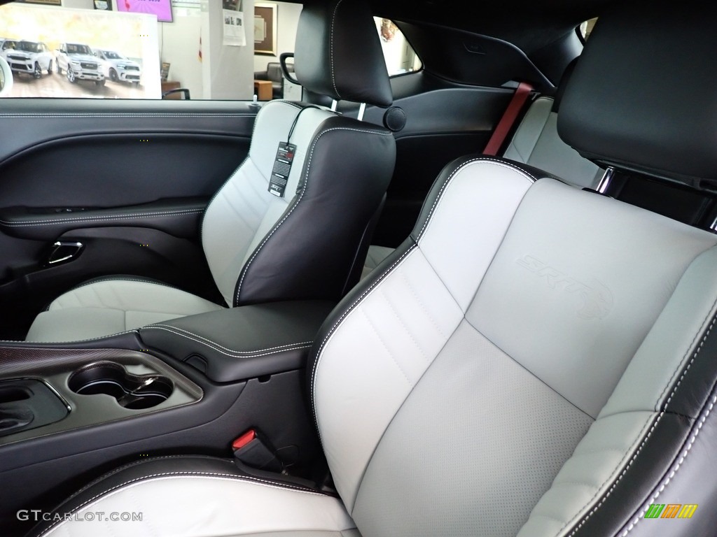 Hammer Head Gray/Black Interior 2023 Dodge Challenger SRT Hellcat JailBreak Photo #146295362
