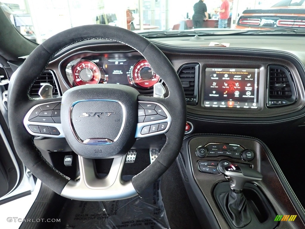 2023 Dodge Challenger SRT Hellcat JailBreak Hammer Head Gray/Black Dashboard Photo #146295401