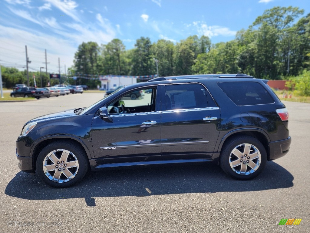 2011 Acadia Denali AWD - Carbon Black Metallic / Ebony photo #8