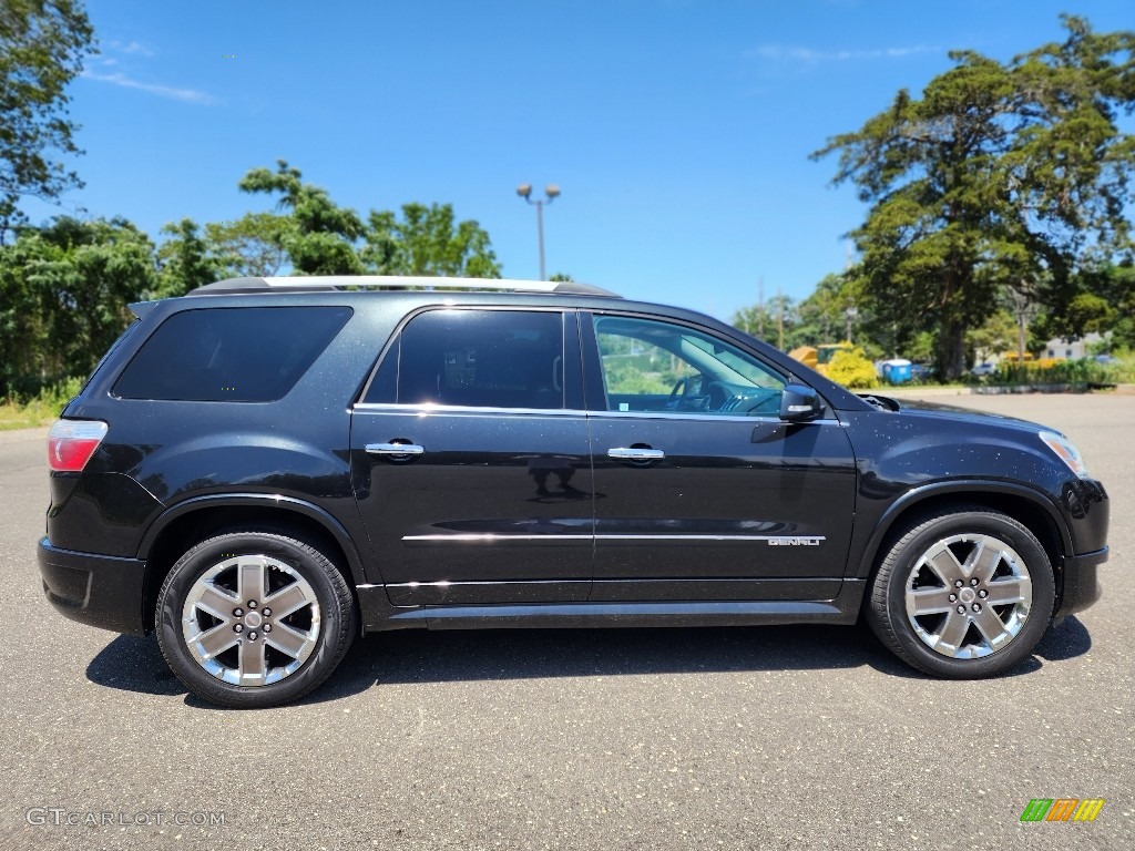 2011 Acadia Denali AWD - Carbon Black Metallic / Ebony photo #9