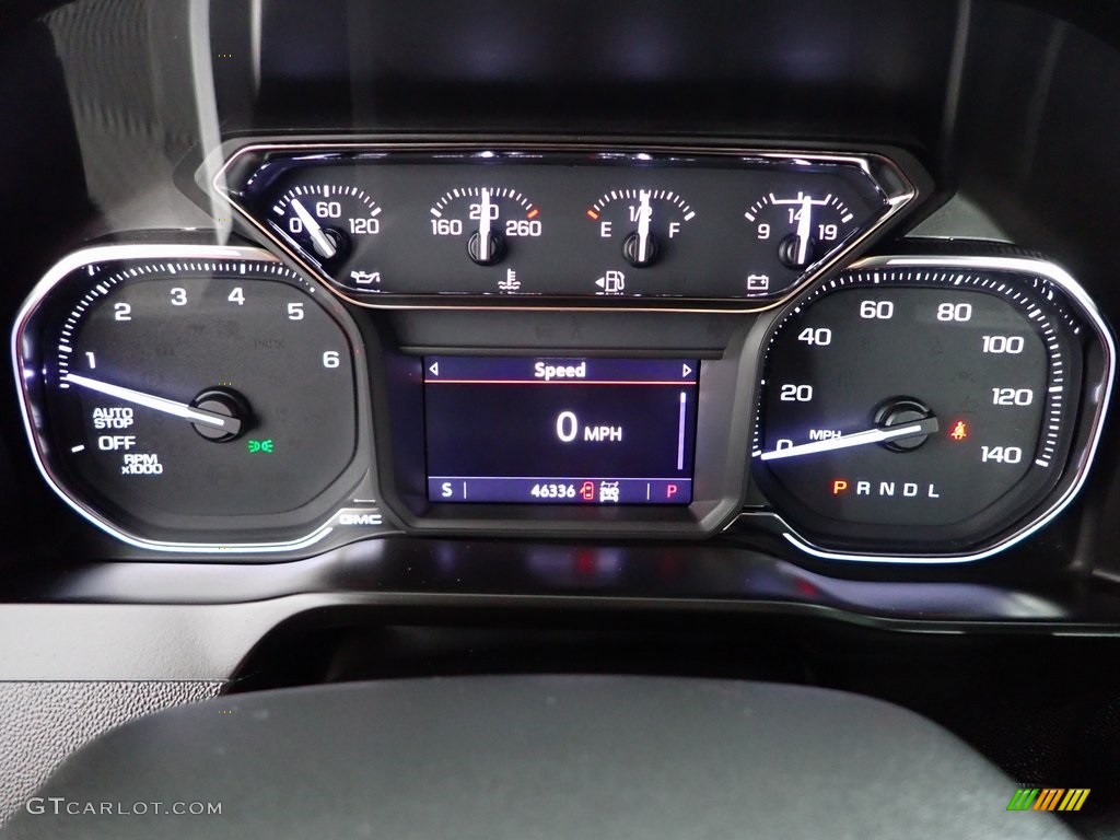 2021 GMC Sierra 1500 Elevation Crew Cab 4WD Gauges Photos