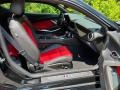 2022 Chevrolet Camaro Jet Black/Red Accents Interior Front Seat Photo