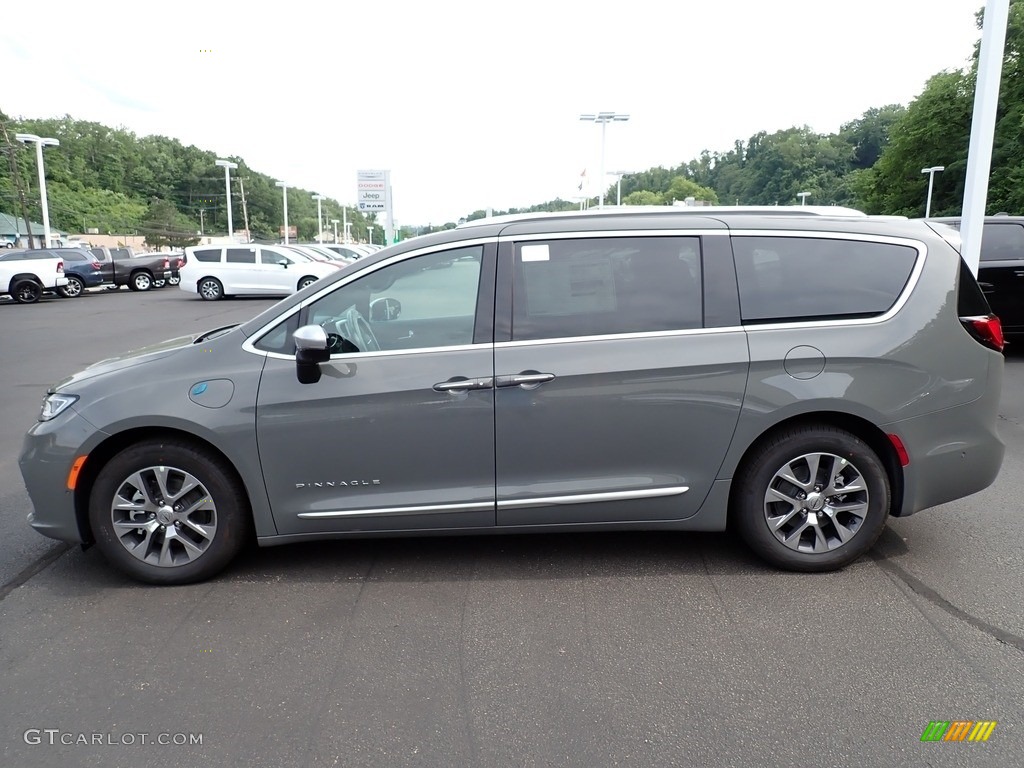 Ceramic Gray 2023 Chrysler Pacifica Pinnacle Plug-In Hybrid Exterior Photo #146296514