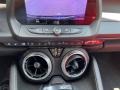 2022 Chevrolet Camaro Jet Black/Red Accents Interior Controls Photo
