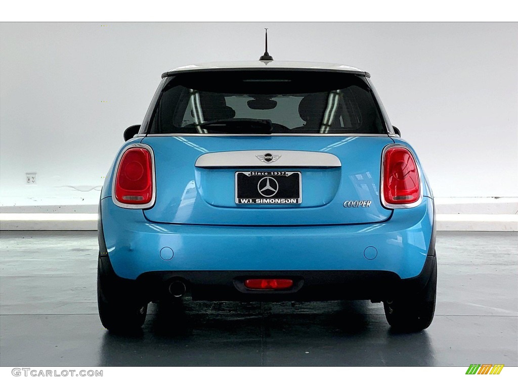 2015 Cooper Hardtop 2 Door - Electric Blue Metallic / Carbon Black photo #3