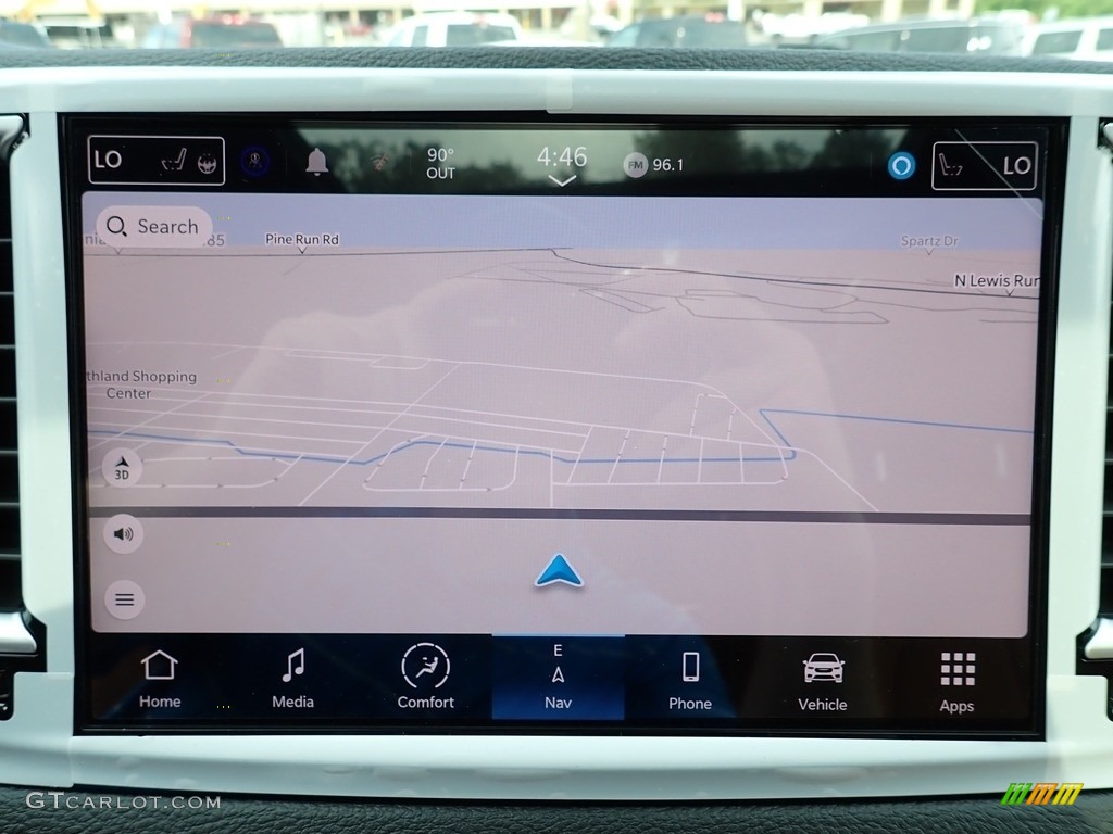 2023 Chrysler Pacifica Pinnacle Plug-In Hybrid Navigation Photos