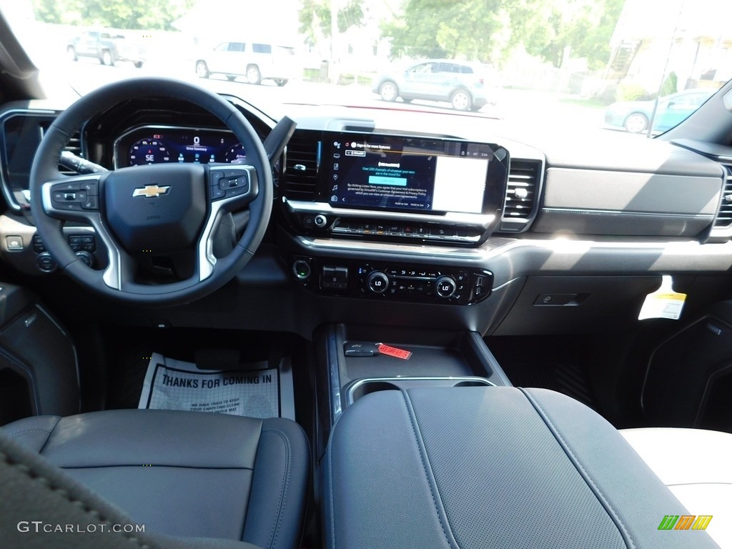 2024 Chevrolet Silverado 2500HD LTZ Crew Cab 4x4 Jet Black Dashboard Photo #146297225