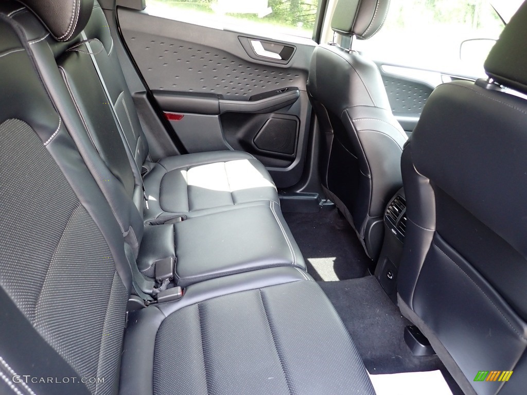Ebony Black Interior 2020 Ford Escape SEL 4WD Photo #146297468