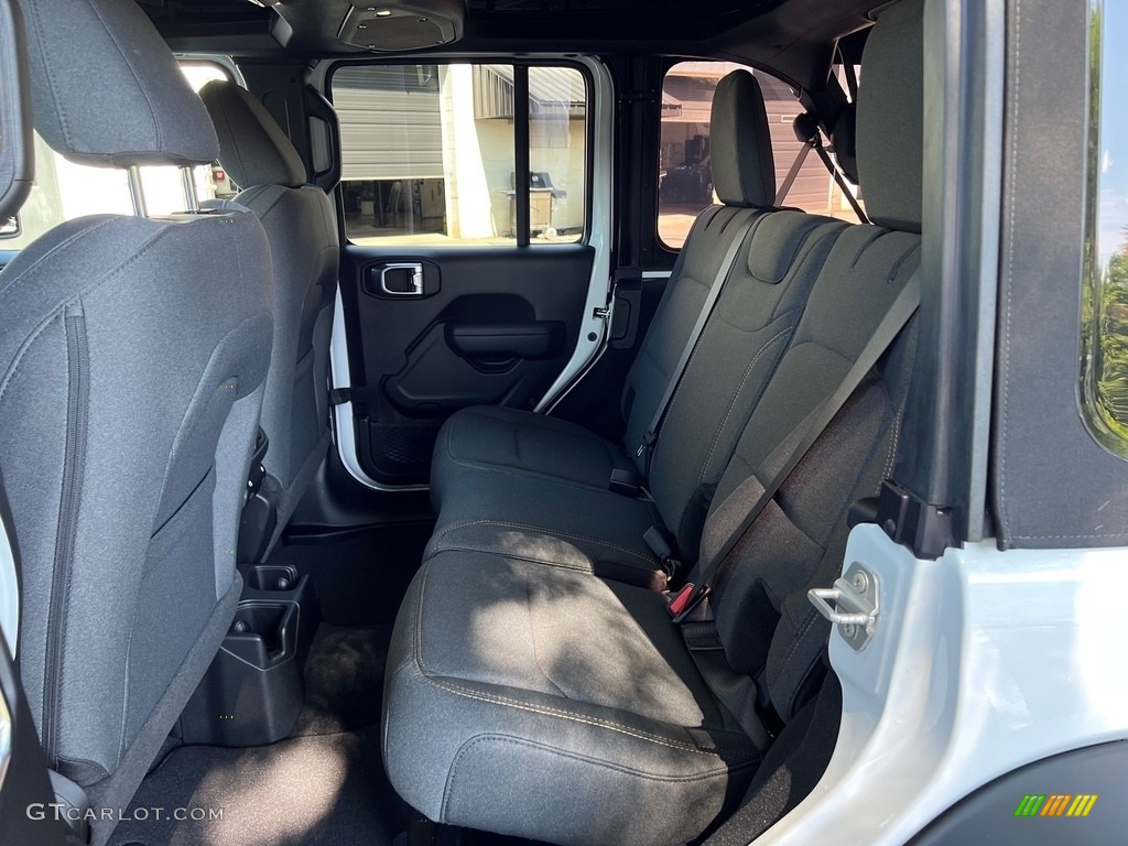 Black Interior 2024 Jeep Wrangler 4-Door Sport S 4x4 Photo #146298017