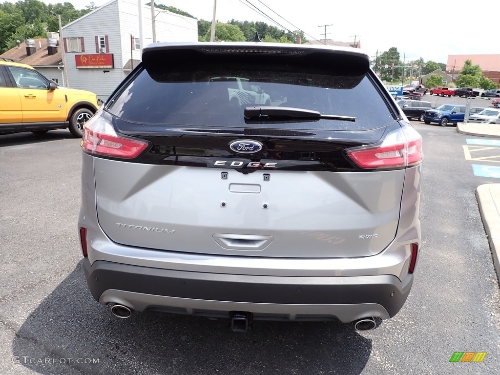 2023 Edge Titanium AWD - Iconic Silver Metallic / Ebony photo #4