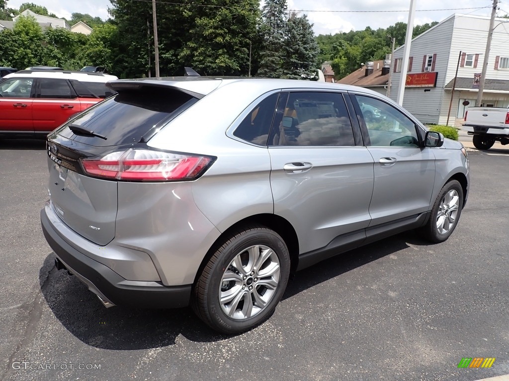 2023 Edge Titanium AWD - Iconic Silver Metallic / Ebony photo #5