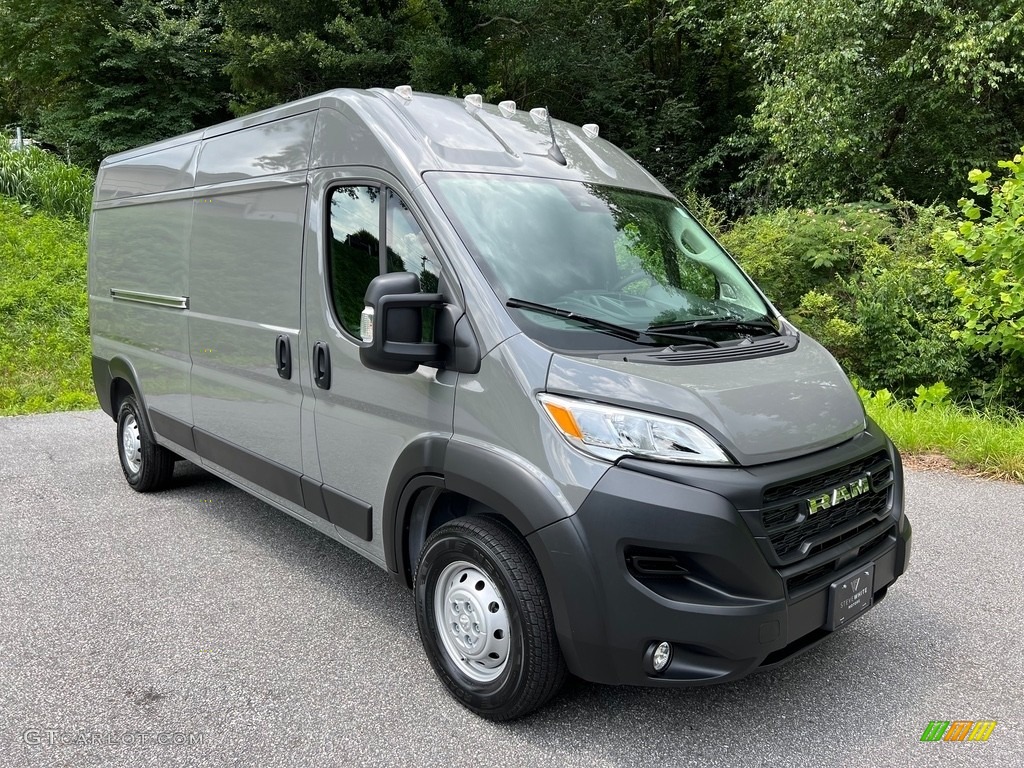 Ceramic Gray 2023 Ram ProMaster 2500 High Roof Cargo Van Exterior Photo #146298461