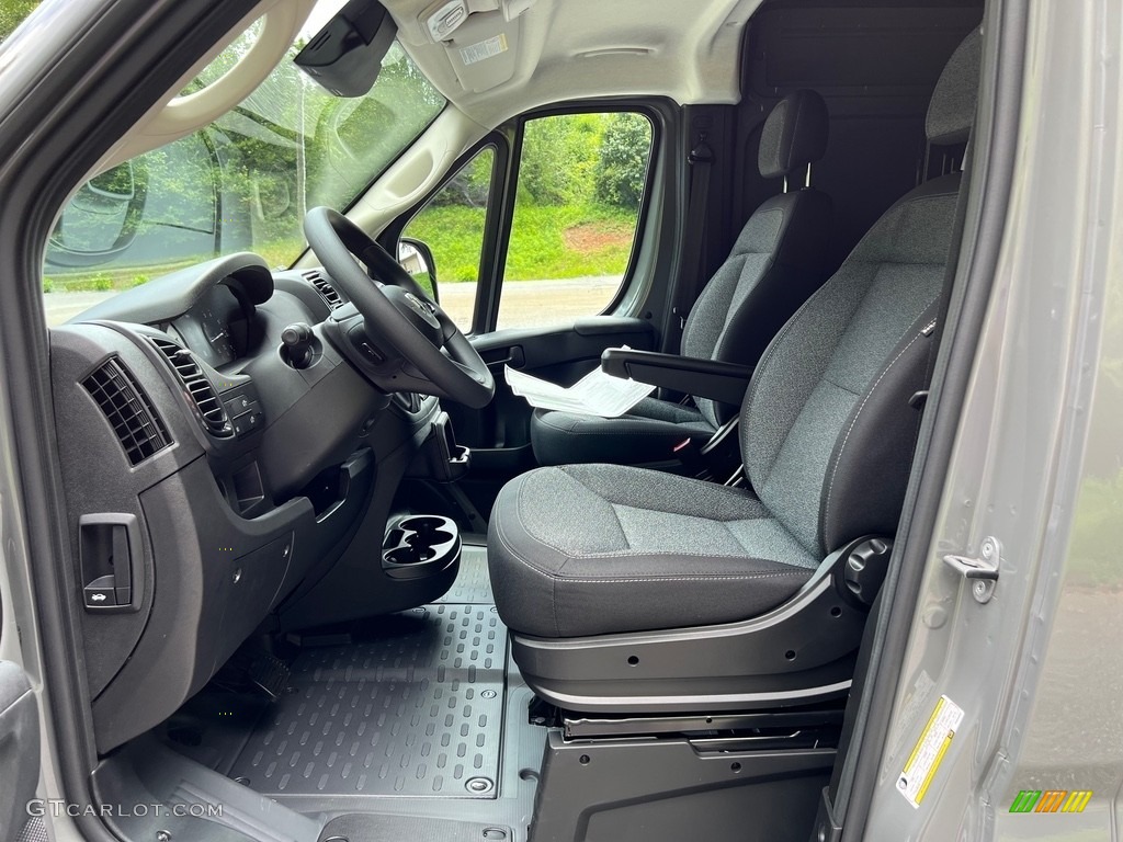 Black Interior 2023 Ram ProMaster 2500 High Roof Cargo Van Photo #146298608