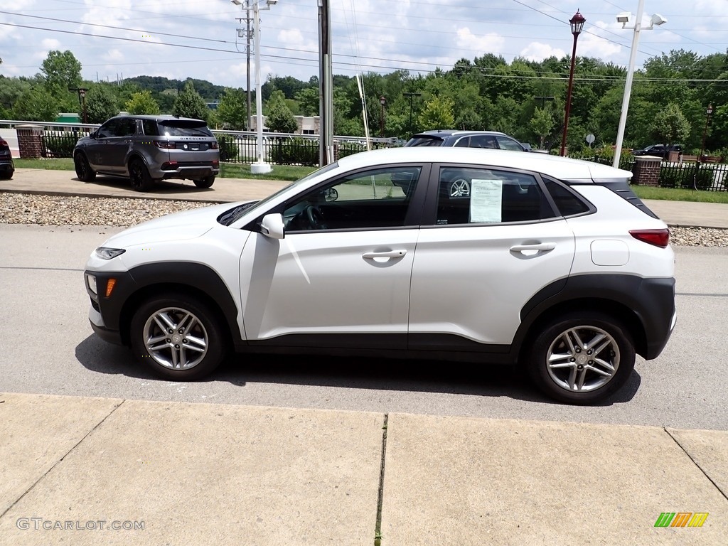 2020 Kona SE AWD - Chalk White / Black photo #5