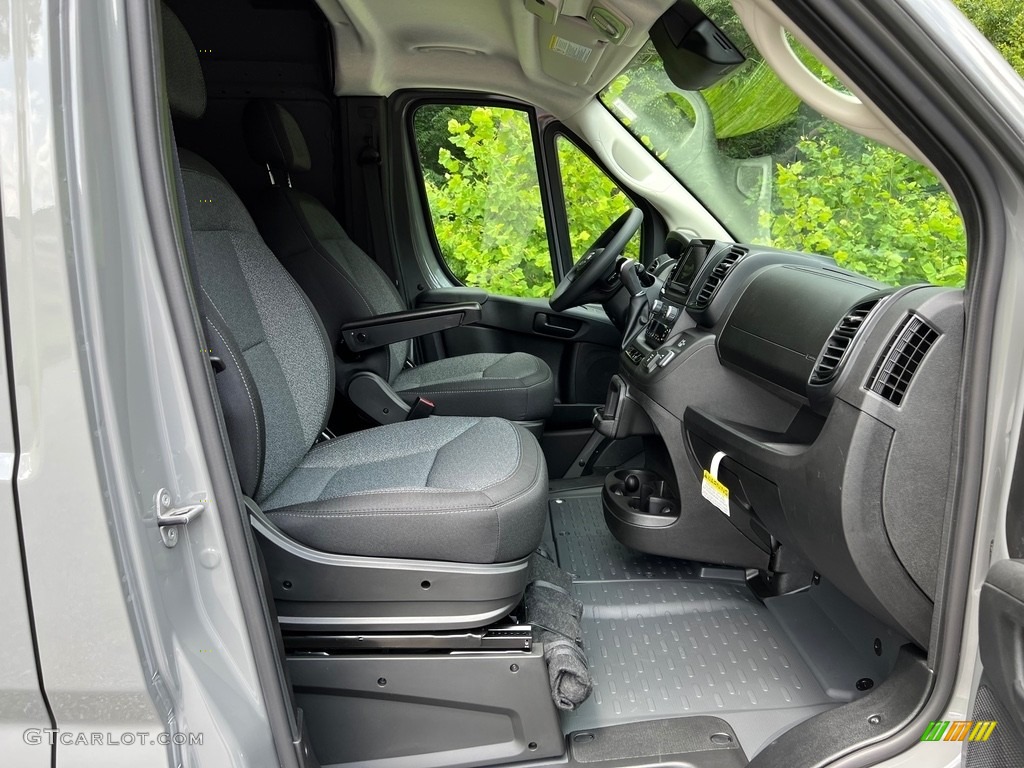 Black Interior 2023 Ram ProMaster 2500 High Roof Cargo Van Photo #146298776