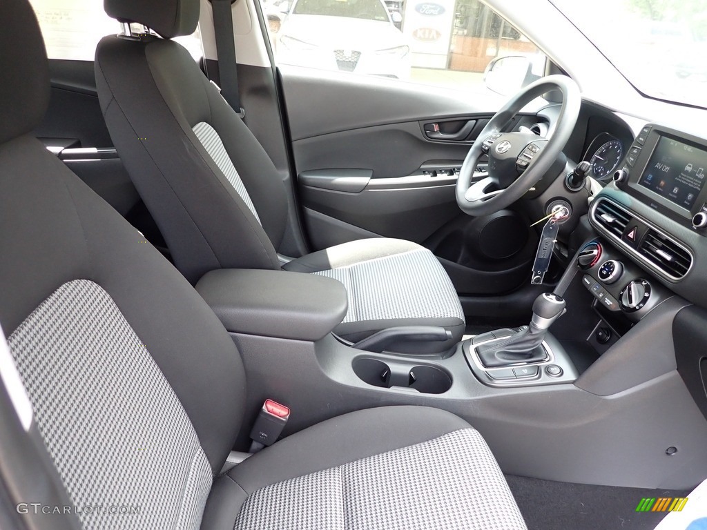 Black Interior 2020 Hyundai Kona SE AWD Photo #146298863