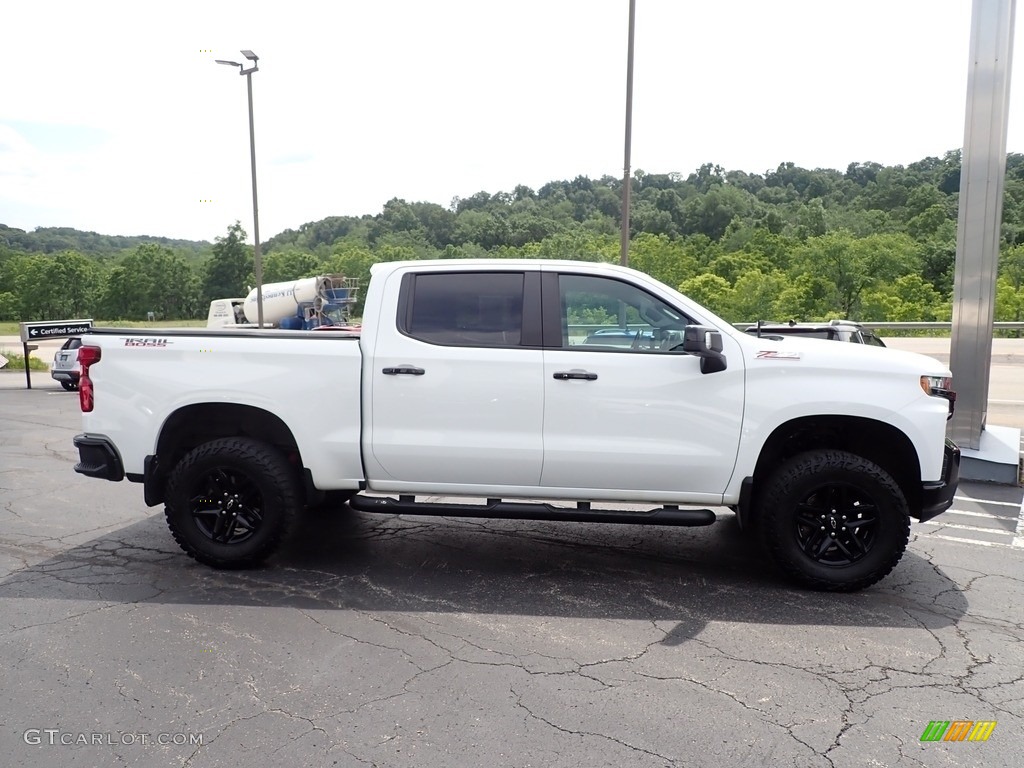 2020 Silverado 1500 LT Trail Boss Crew Cab 4x4 - Summit White / Jet Black photo #8