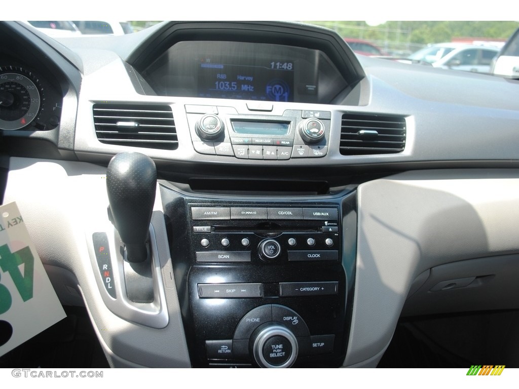 2013 Odyssey EX-L - Crystal Black Pearl / Gray photo #17