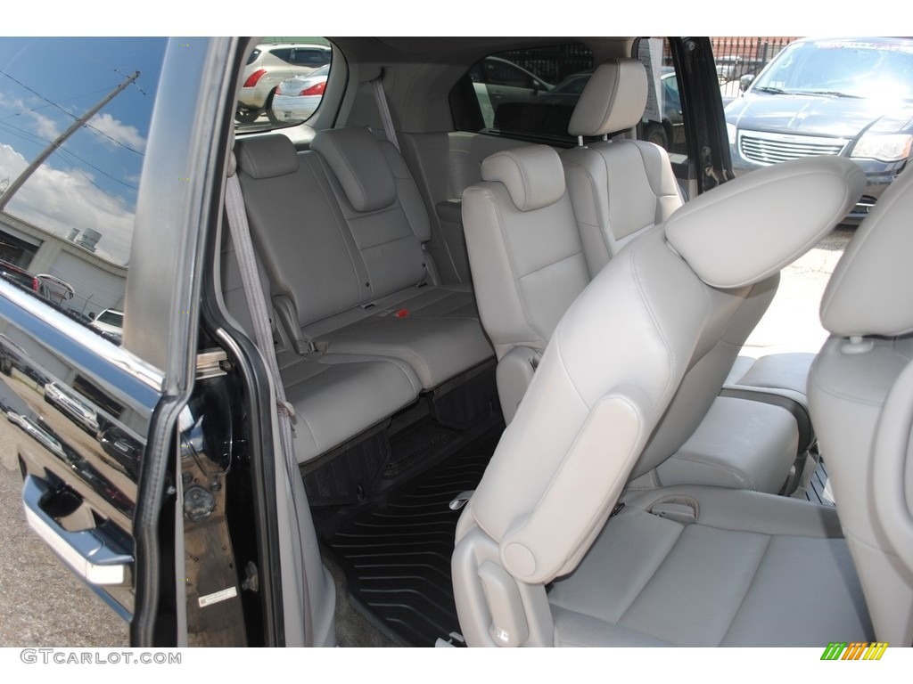 2013 Odyssey EX-L - Crystal Black Pearl / Gray photo #26