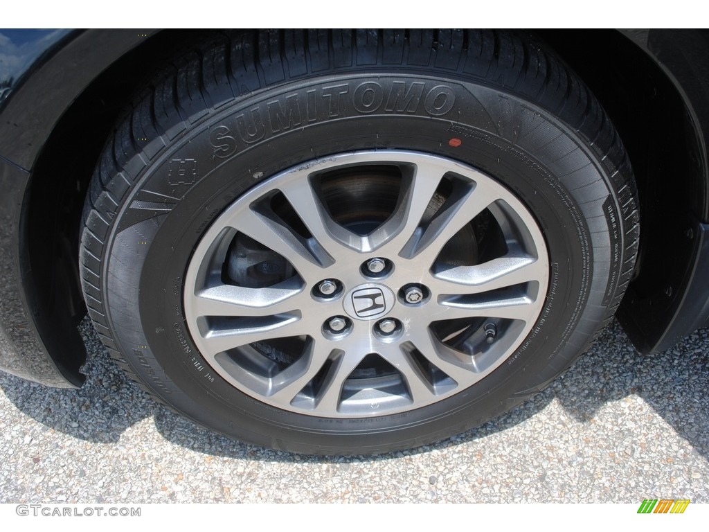 2013 Odyssey EX-L - Crystal Black Pearl / Gray photo #31