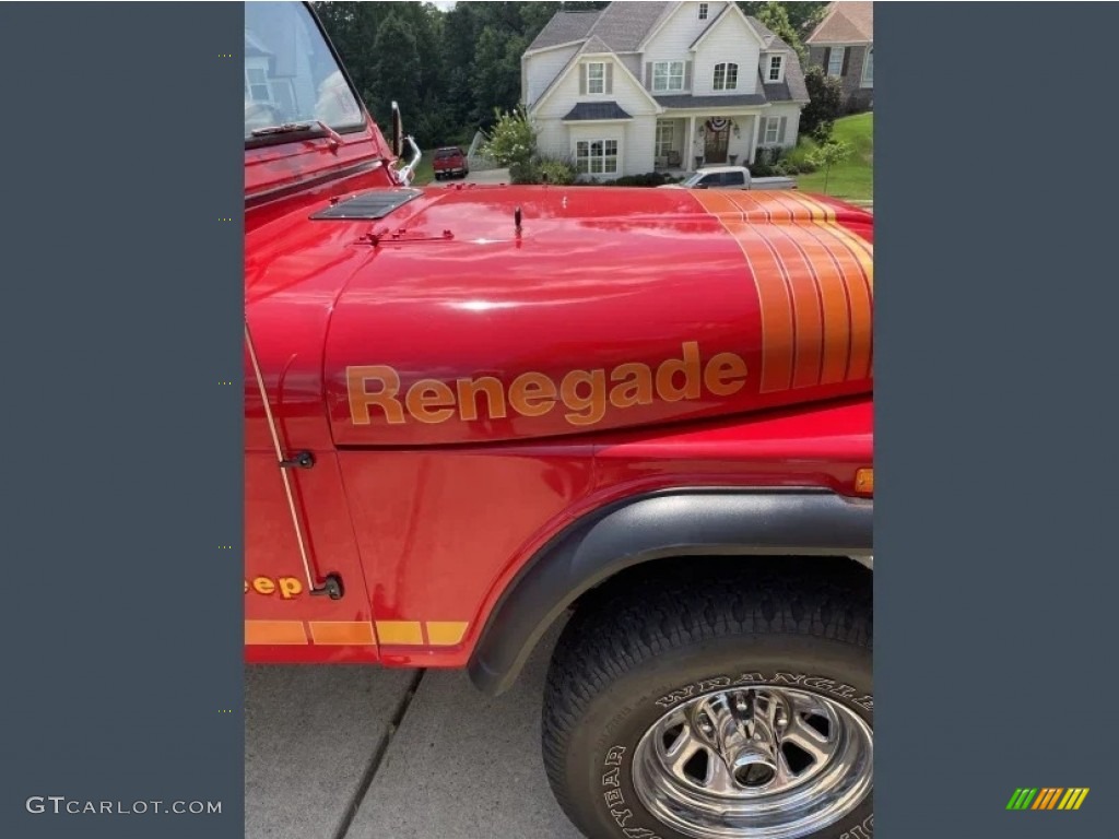 1986 Jeep CJ7 Renegade 4x4 Marks and Logos Photo #146299922