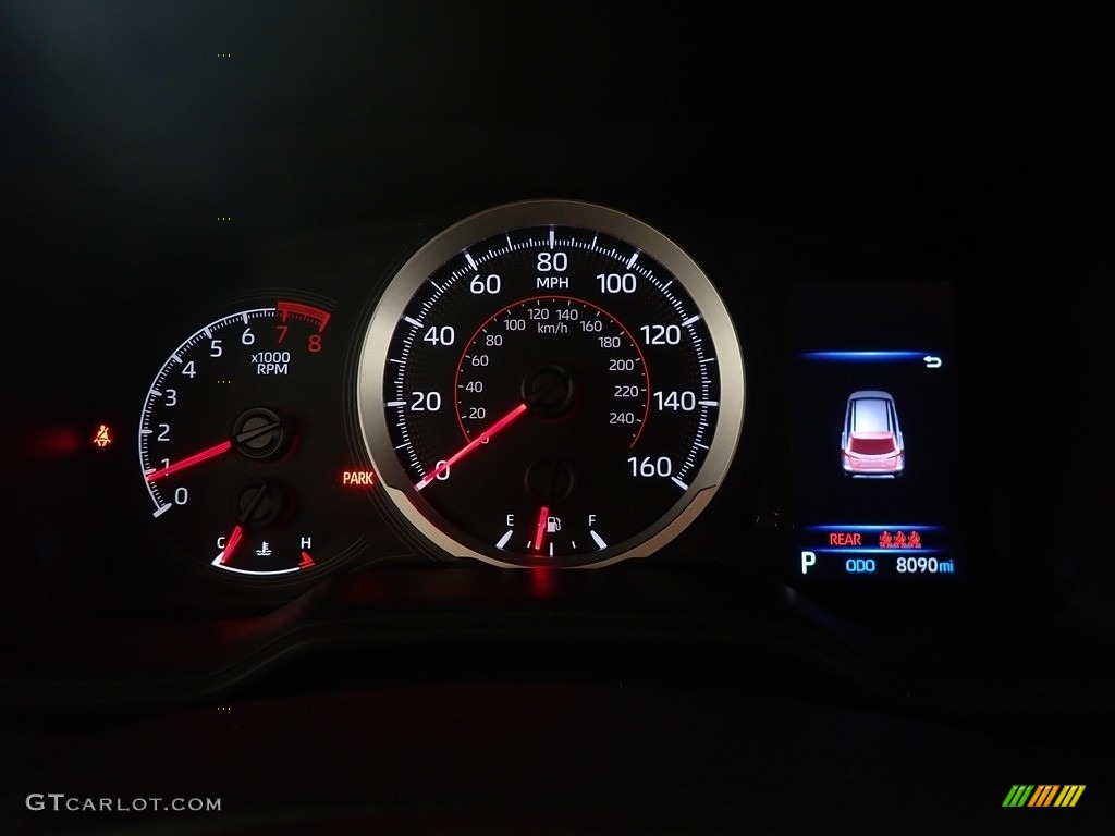 2022 Toyota Corolla Cross LE AWD Gauges Photos