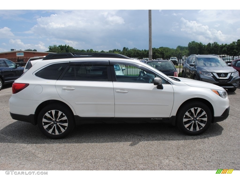 Crystal White Pearl 2015 Subaru Outback 3.6R Limited Exterior Photo #146299979