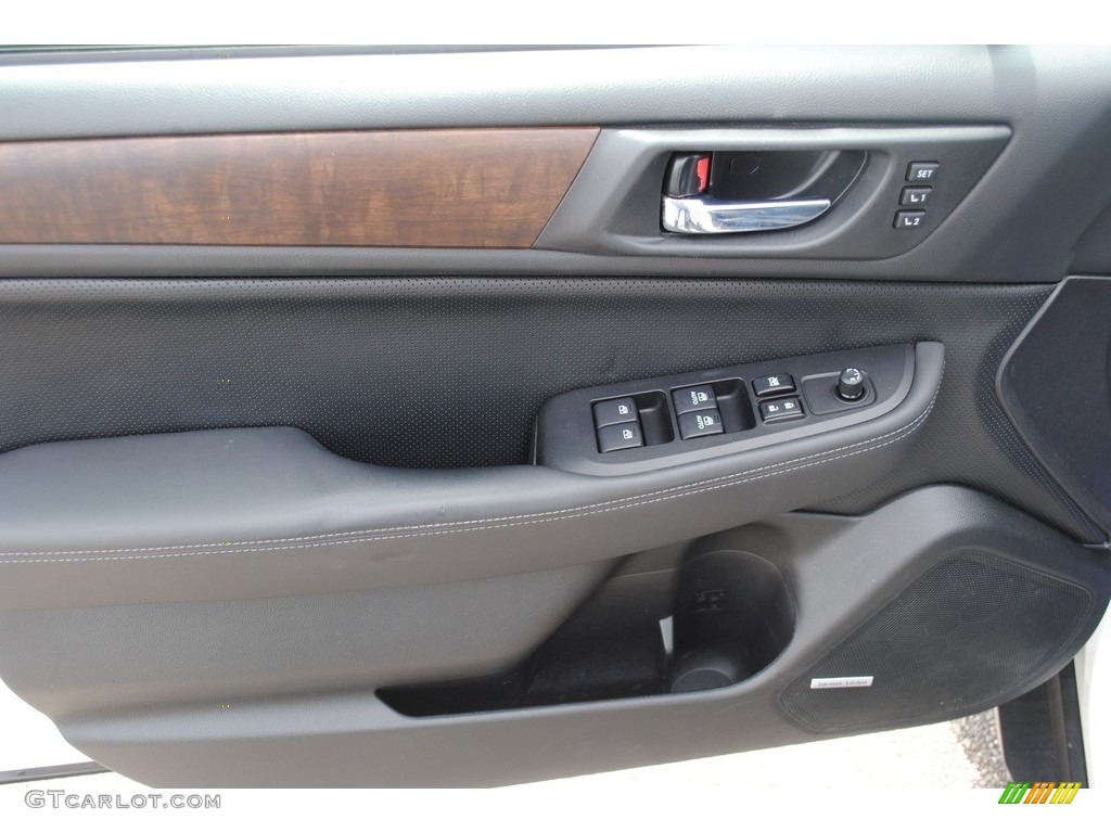 2015 Subaru Outback 3.6R Limited Slate Black Door Panel Photo #146300030