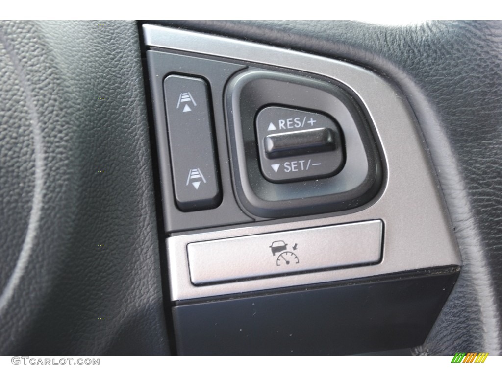 2015 Subaru Outback 3.6R Limited Slate Black Steering Wheel Photo #146300096