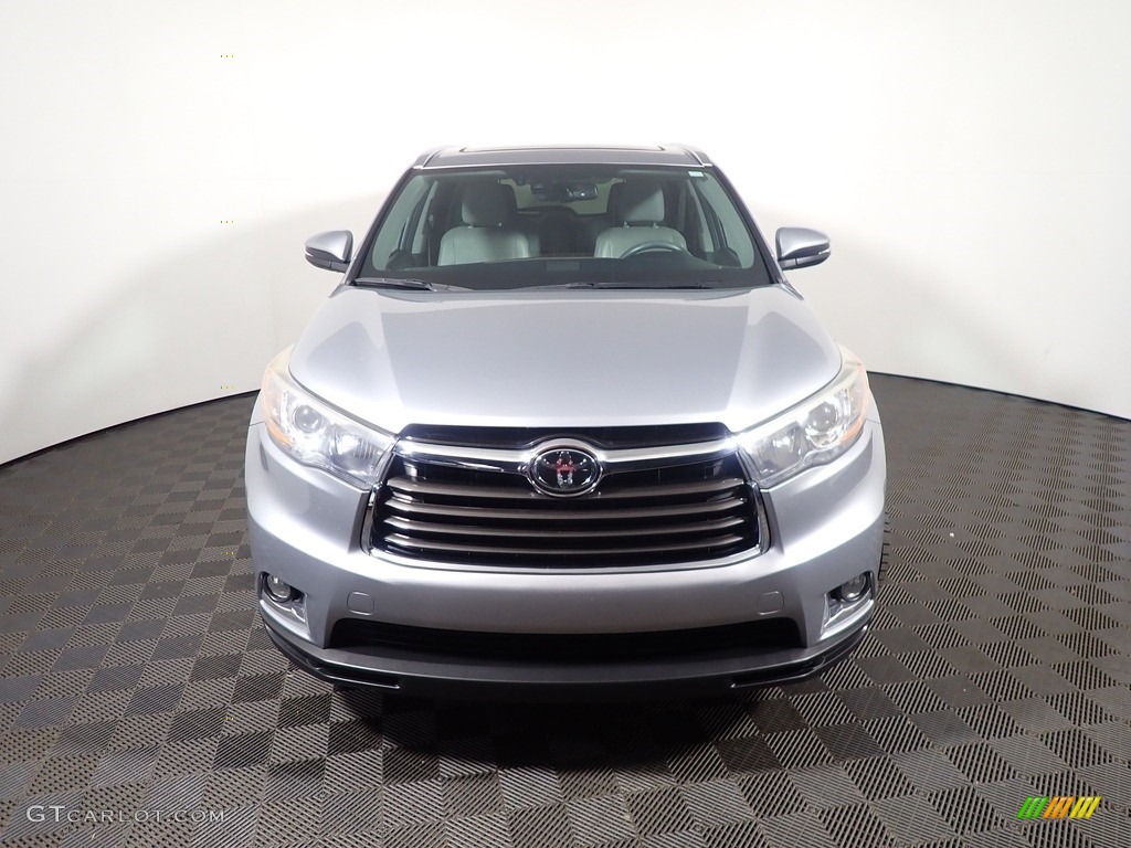 2016 Highlander Limited Platinum AWD - Silver Sky Metallic / Ash photo #6