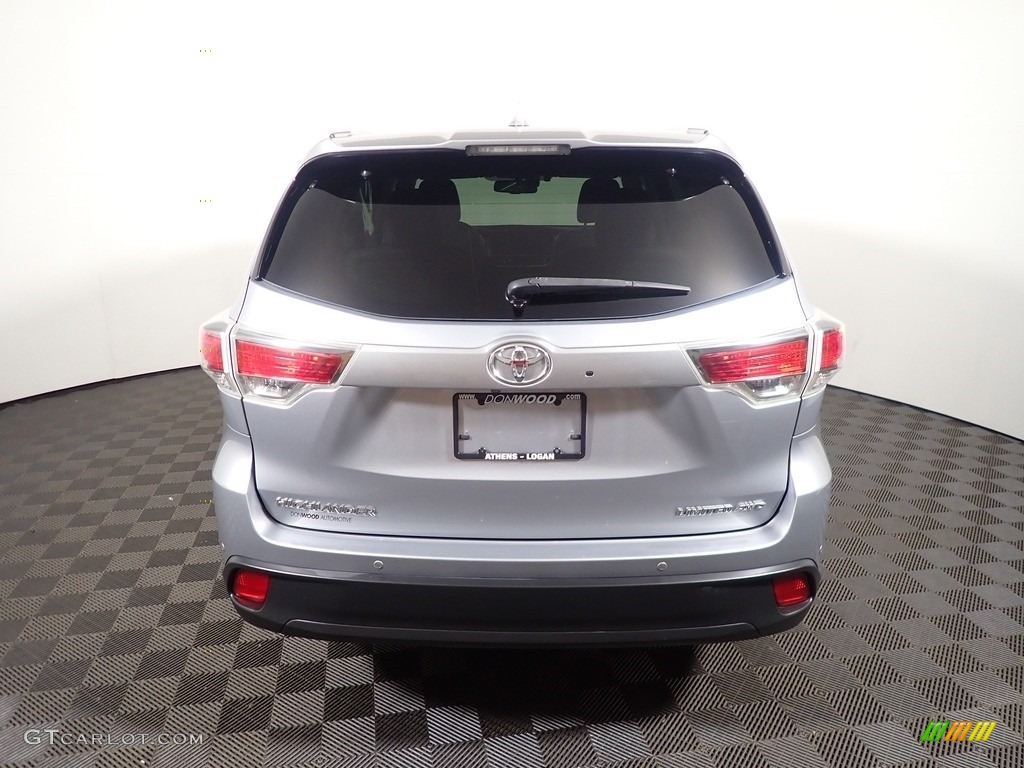 2016 Highlander Limited Platinum AWD - Silver Sky Metallic / Ash photo #13