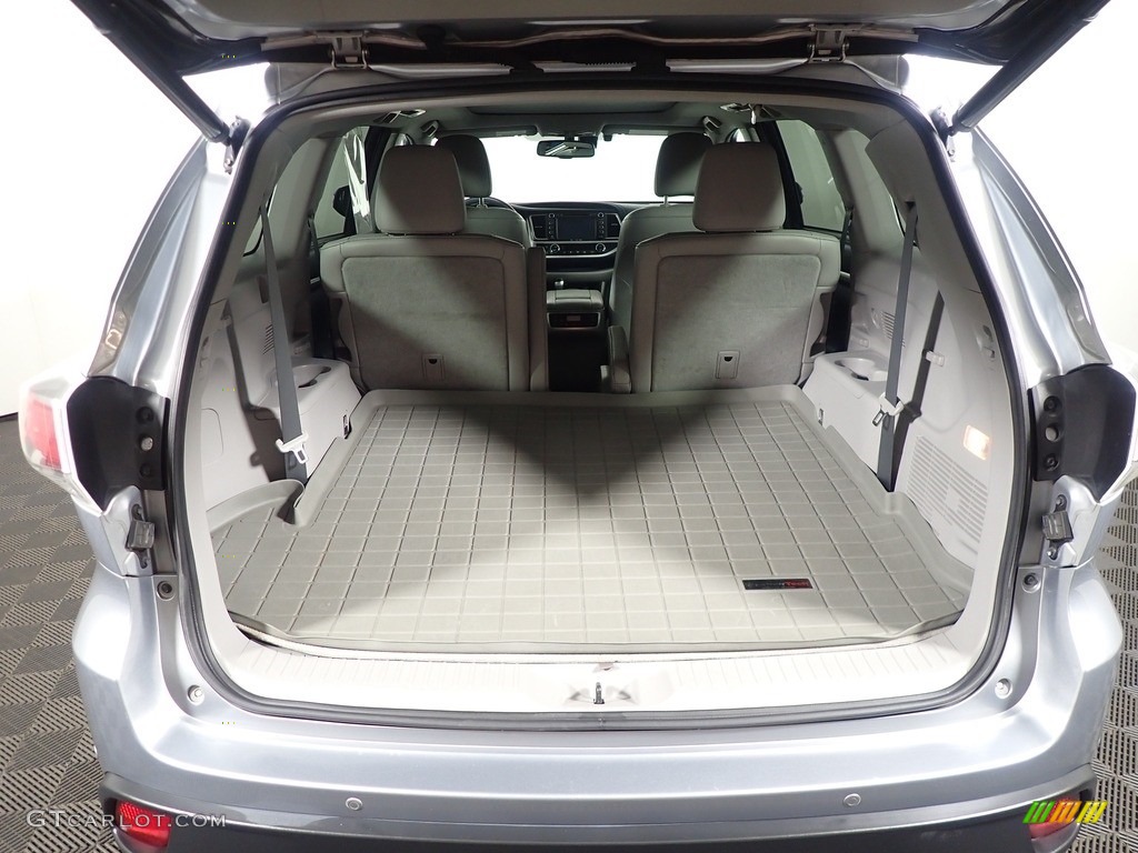 2016 Highlander Limited Platinum AWD - Silver Sky Metallic / Ash photo #16