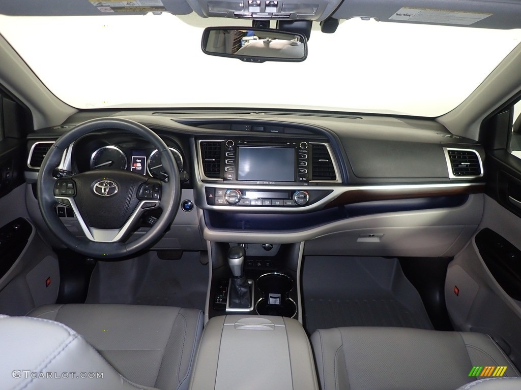 2016 Highlander Limited Platinum AWD - Silver Sky Metallic / Ash photo #23