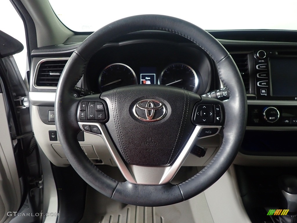 2016 Highlander Limited Platinum AWD - Silver Sky Metallic / Ash photo #25